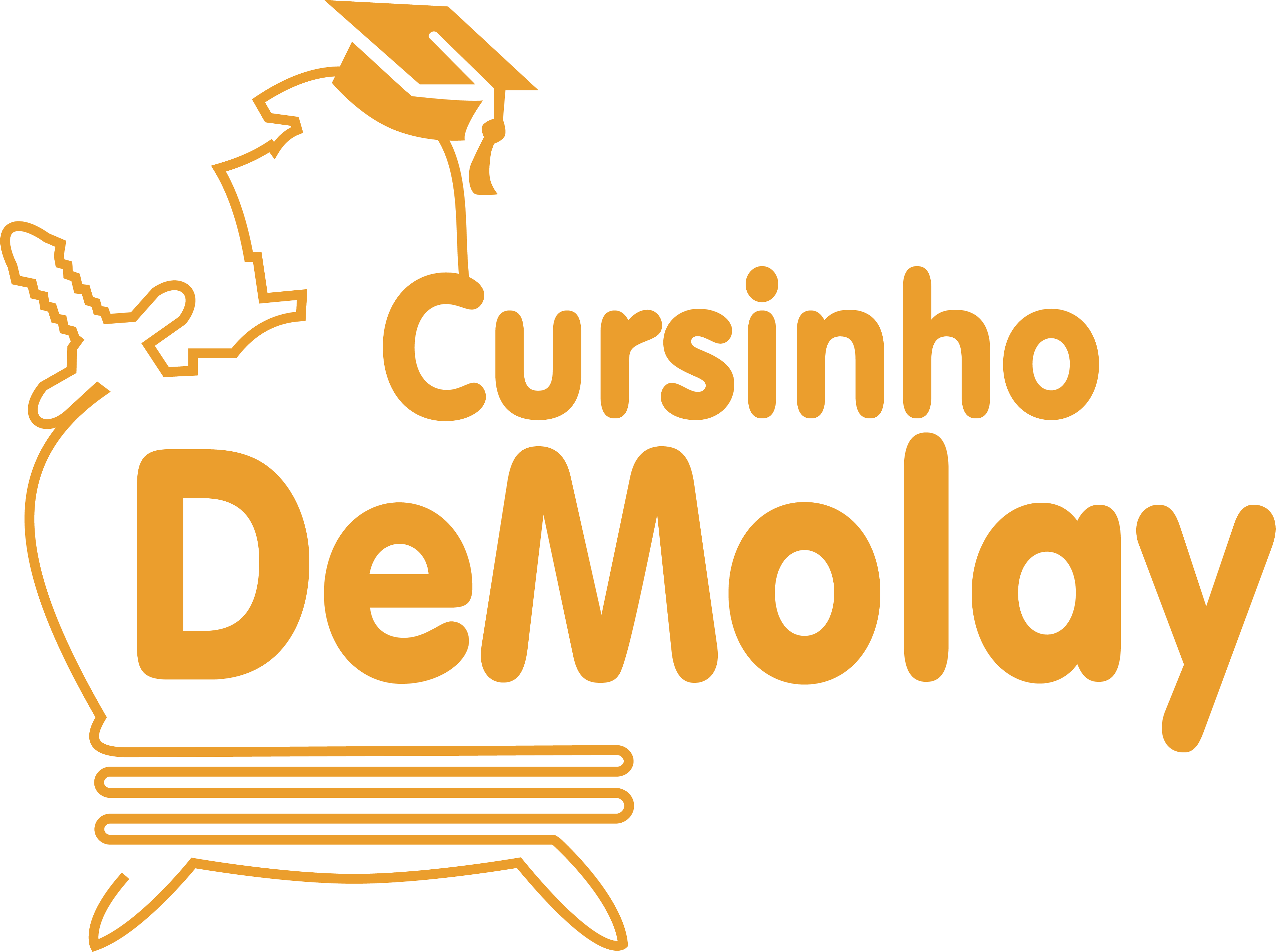 Logo do Cursinho DeMolay